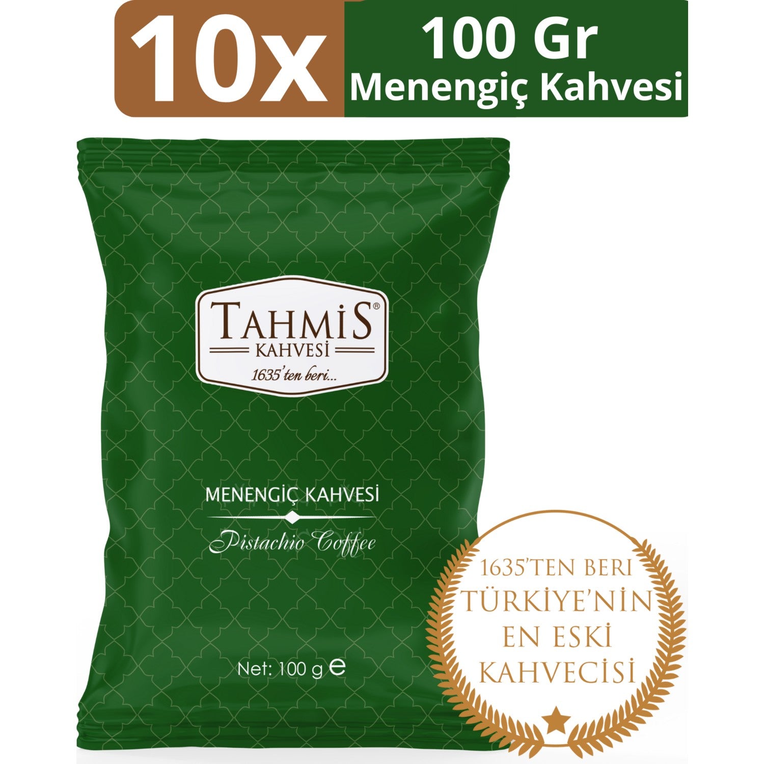 Tahmis Milk and menengic Coffee 100 gr (10 pack) - MALLTURK