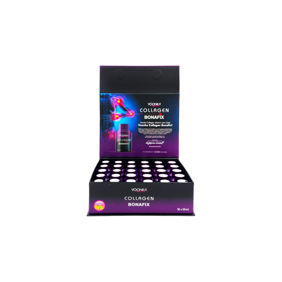 Voonka Collagen Bonafix 50ml X 30 Shot Native Collagen with Liquid Supplement - MALLTURK