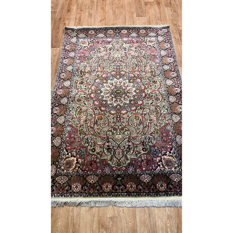 Turkmen Rug Cashmere Silk Rug 120 x 187 cm - MALLTURK