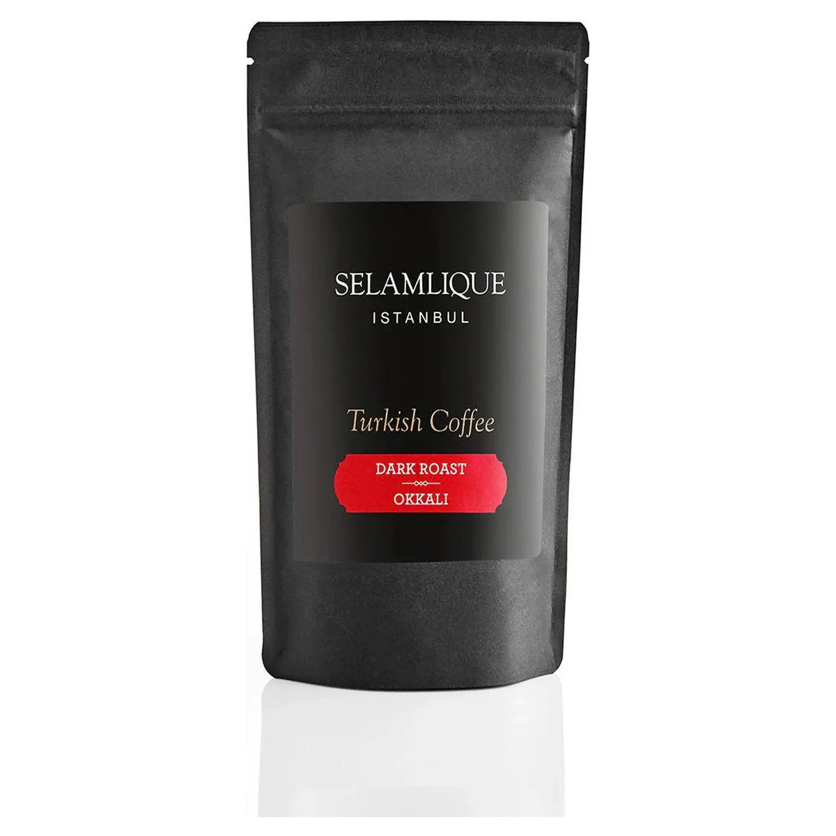 Selamlique istanbul - Selamlique Strong Turkish Coffee 125 gr Kraft Bag - Delicious and intense Aroma - MALLTURK