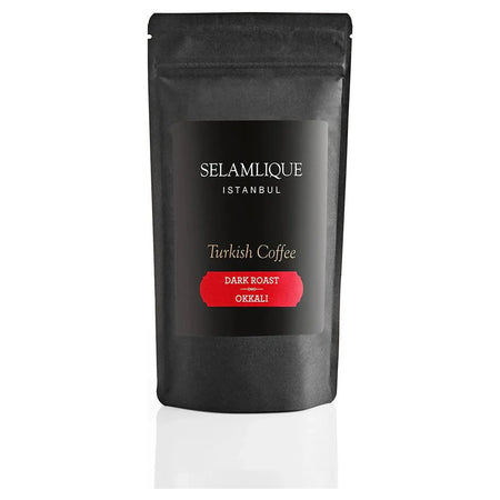 Selamlique istanbul - Selamlique Strong Turkish Coffee 125 gr Kraft Bag - Delicious and intense Aroma - MALLTURK