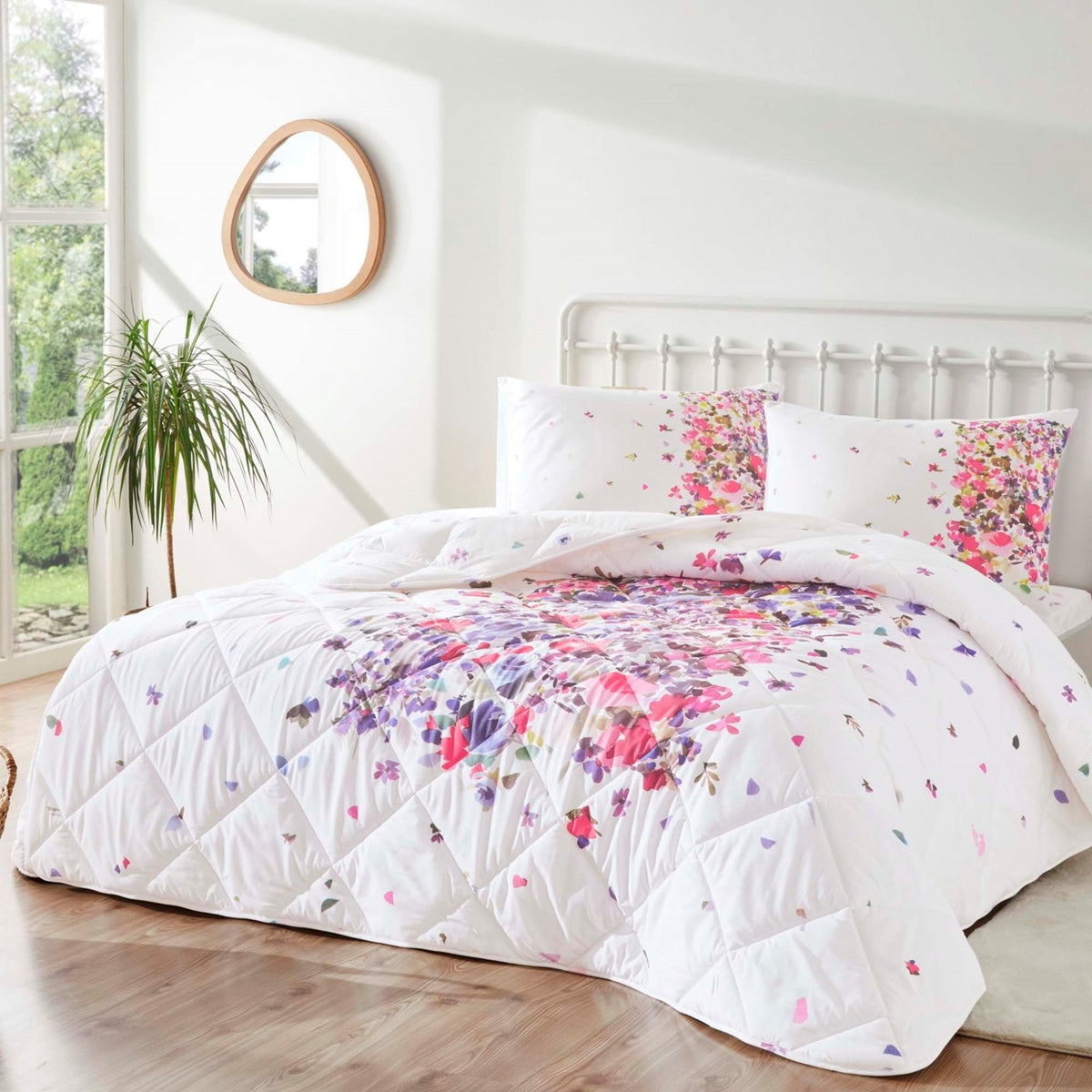 Tac Melosa Ranforce Single Duvet Set Red - MALLTURK