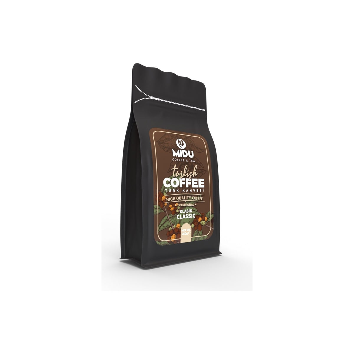 Midu Classic Turkish Coffee 250 g - MALLTURK