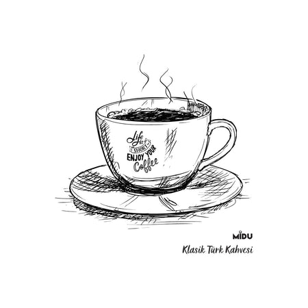 Midu Classic Turkish Coffee 250 g - MALLTURK