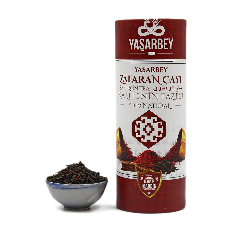 Yasarbey Mardin Natural Zafaran tea 250 g black tea Kalitesi with natural - MALLTURK