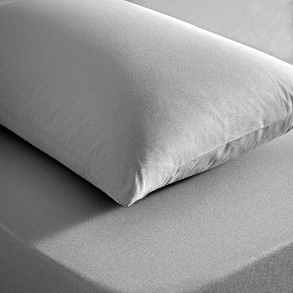 Tac color dreams ranforce Single Bed Sheet Set Anthracite - MALLTURK