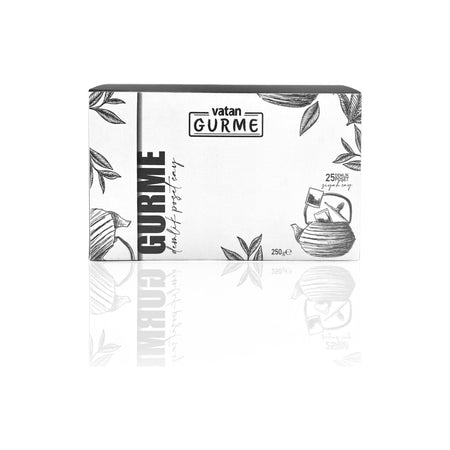 Vatancay Gurme Demlik bags black tea 25 X 10 g Demlik 250 g - MALLTURK