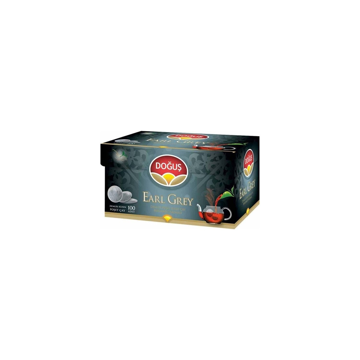 Dogus Early Grey filter tea bags 100 pieces - MALLTURK