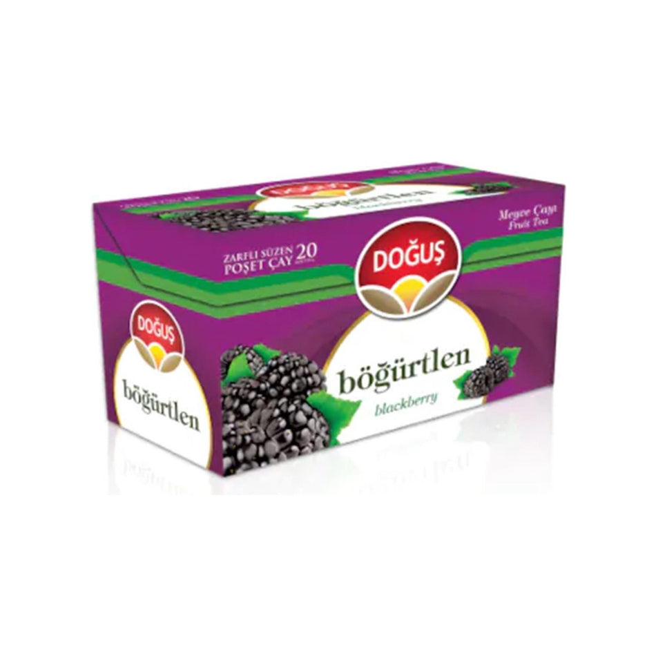 Dogus blackberry fruit tea filter tea bags 20 X 2 g