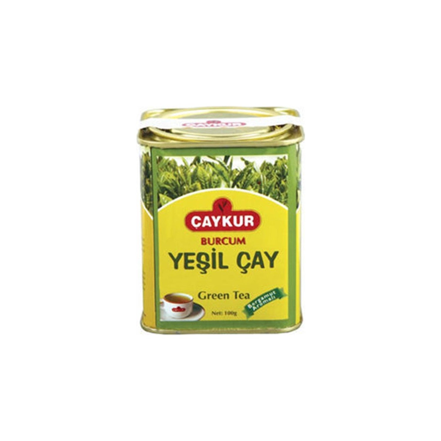 Caykur Burcum green tea 100 g black tea flavored quality natural leaf tea Turkiye Menseli - MALLTURK