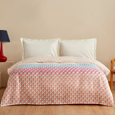 Karaca Home Dace Single Multicolor Quilted Bedspread, 100% Cotton, Patterned, 1-Piece Set - MALLTURK