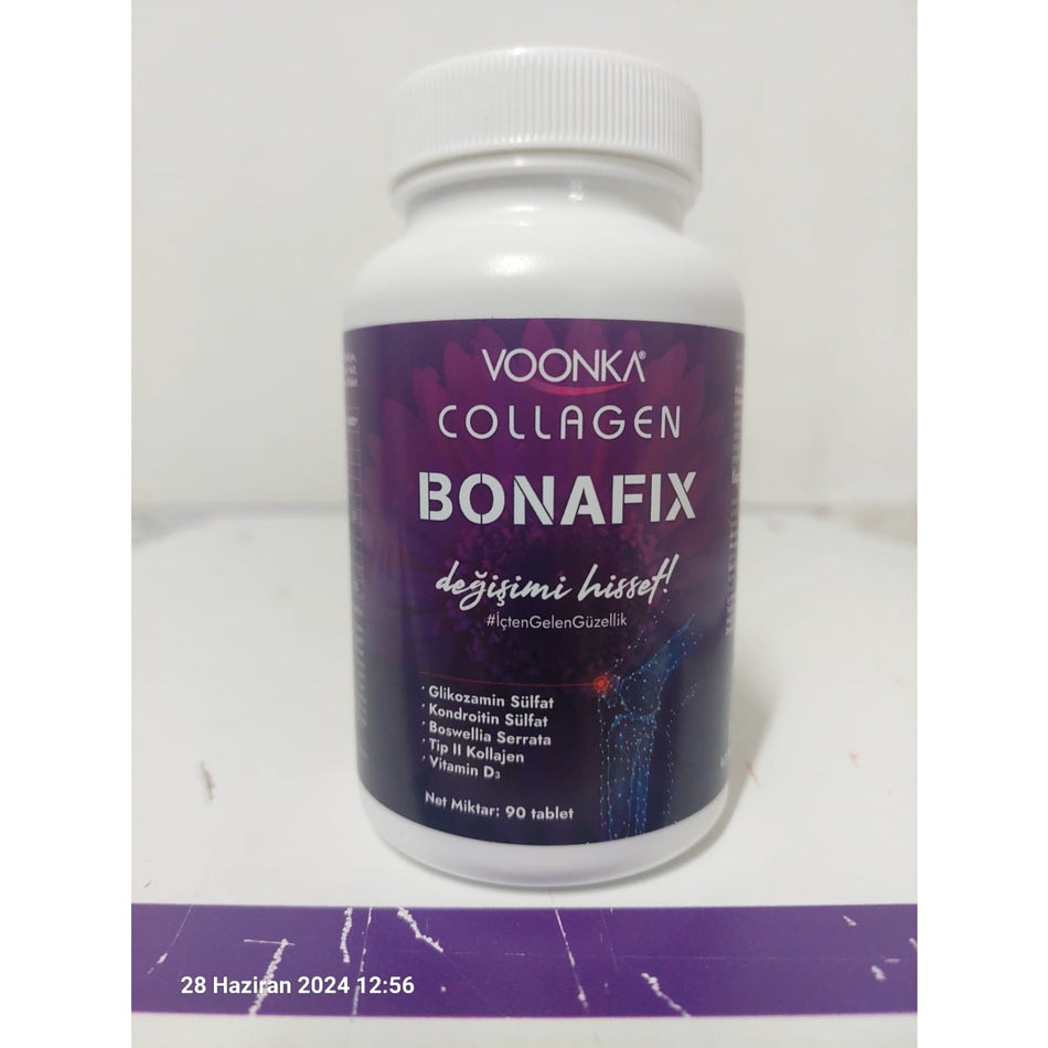 Voonka Collagen Bonafix 90 Tablets Glucosamine Sulfate and Vitamin D3