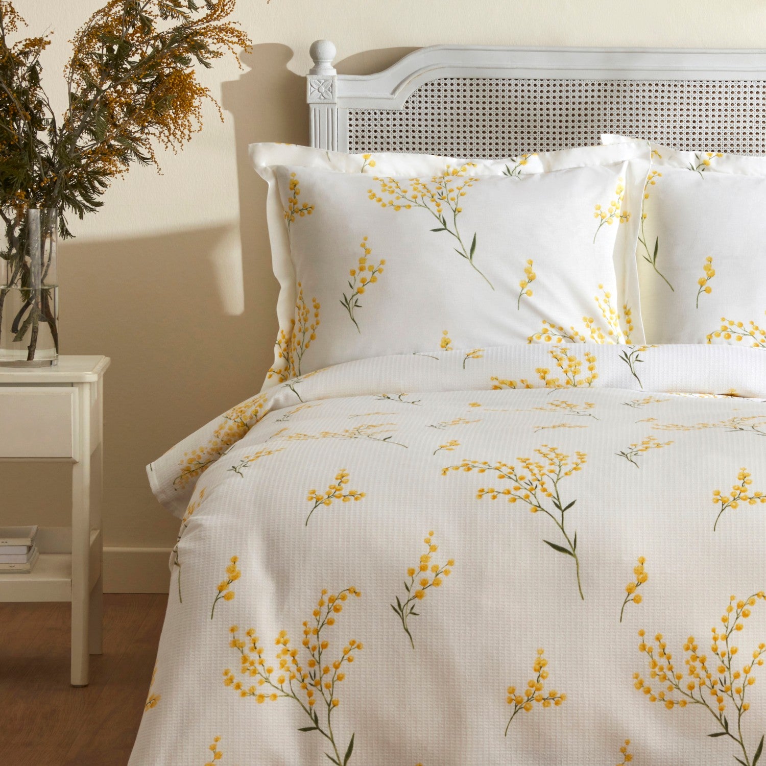 Karaca Home Loretta 100% Cotton Double Bed Quilt Set - MALLTURK