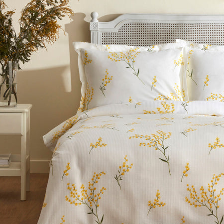 Karaca Home Loretta 100% Cotton Double Bed Quilt Set - MALLTURK