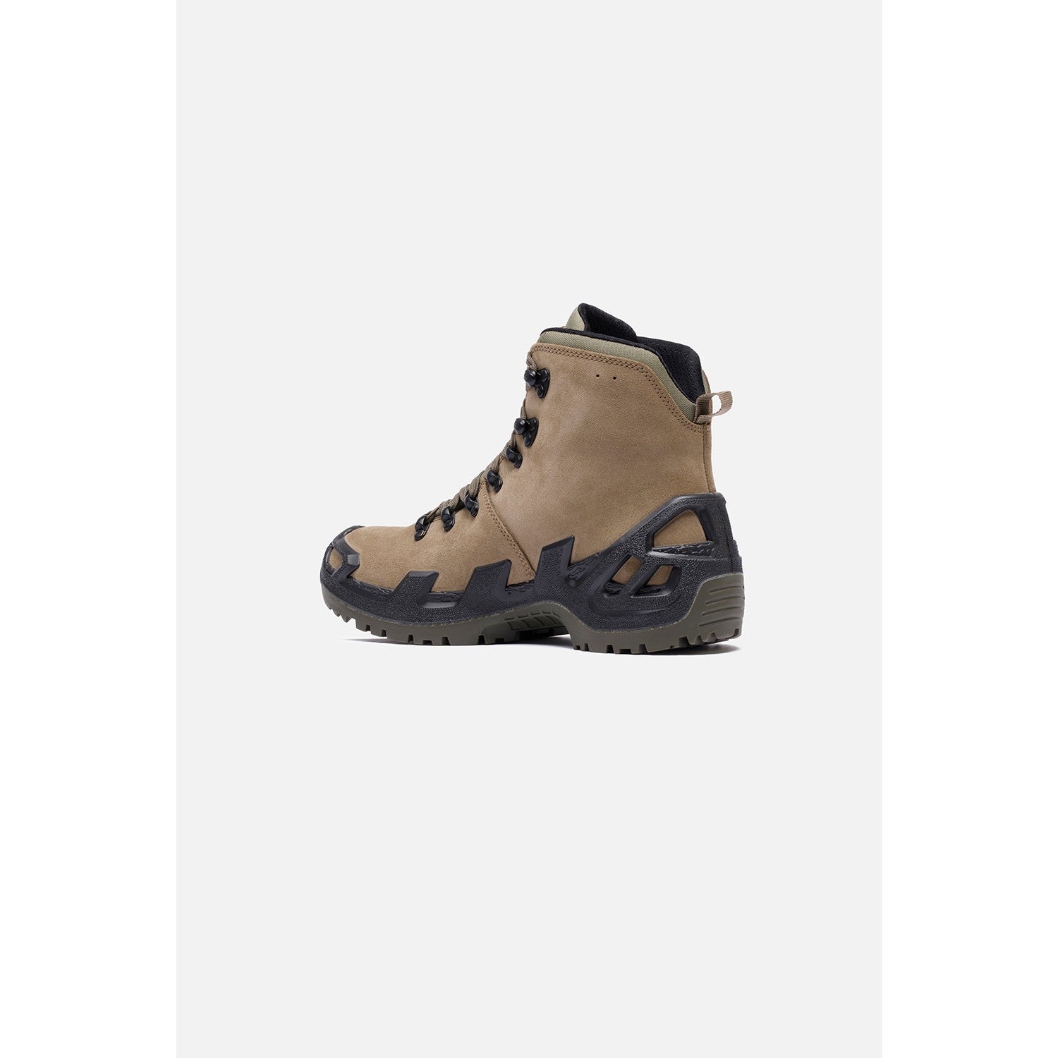 Vaneda 1240 V-Clutch Pro Mid Suet Men's Boots Black - MALLTURK
