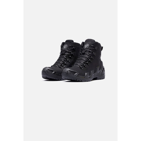 Vaneda 1240 V-Clutch Pro Mid Nubuck Men's Boots Black - MALLTURK