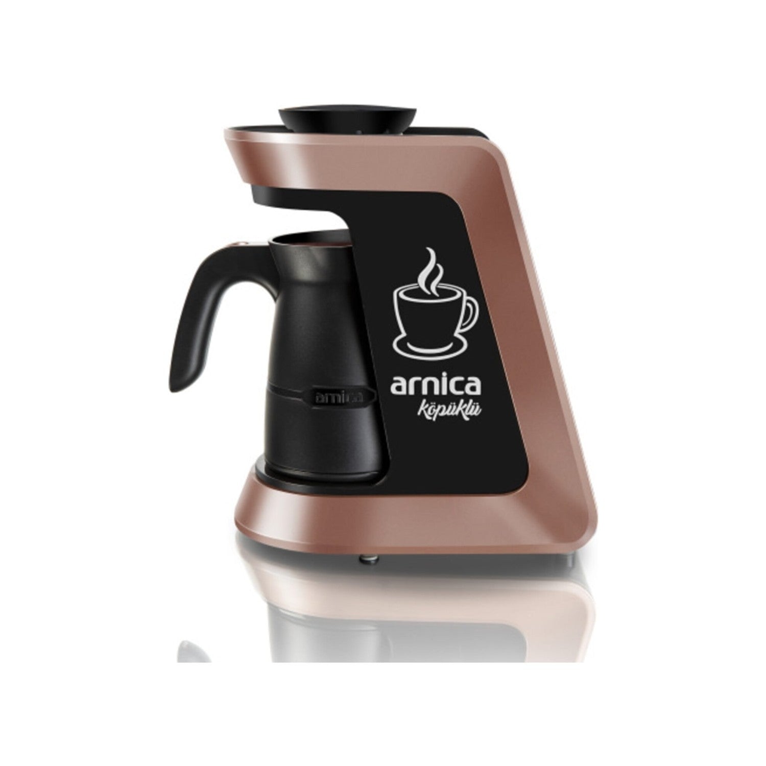 Arnica IH32050 Automatic Coffee Maker, Rose Gold, 4-Cup Capacity - MALLTURK