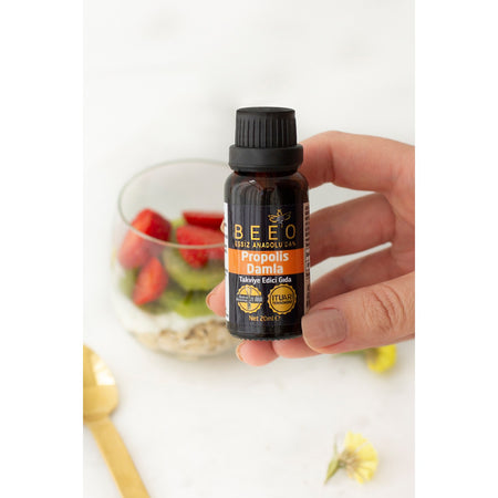 BEE'O Propolis Drops 60 ml Natural and Additive-Free Dietary Supplement - MALLTURK