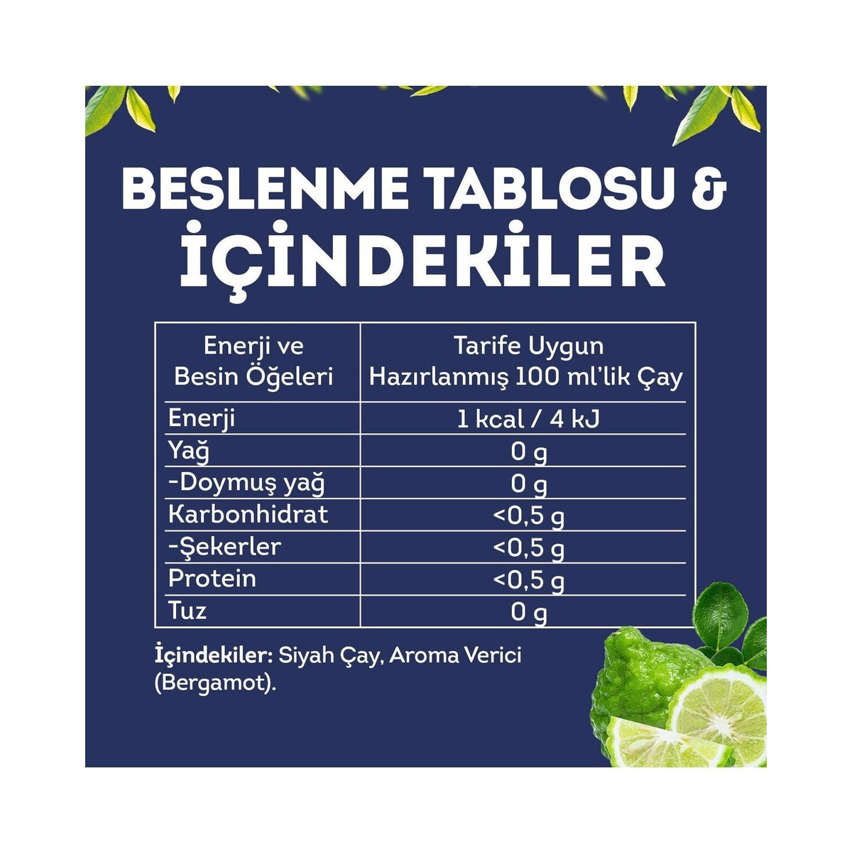Lipton Extra Yogun Early Grey bud 100 g - MALLTURK