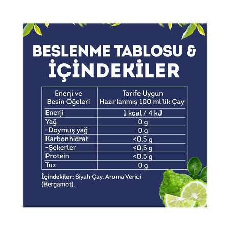 Lipton Extra Yogun Early Grey bud 100 g - MALLTURK