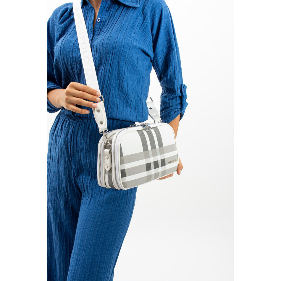Just Polo Women's Shoulder Bag 9001 White - MALLTURK