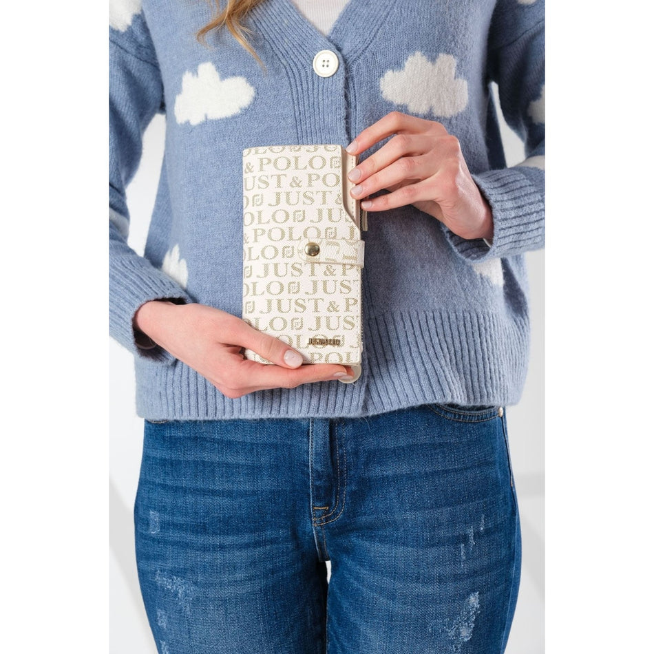 Just Polo Women's Wallet New Season Cream  Model