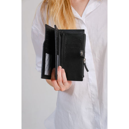 Just Polo Women's Wallet Black New Season - MALLTURK