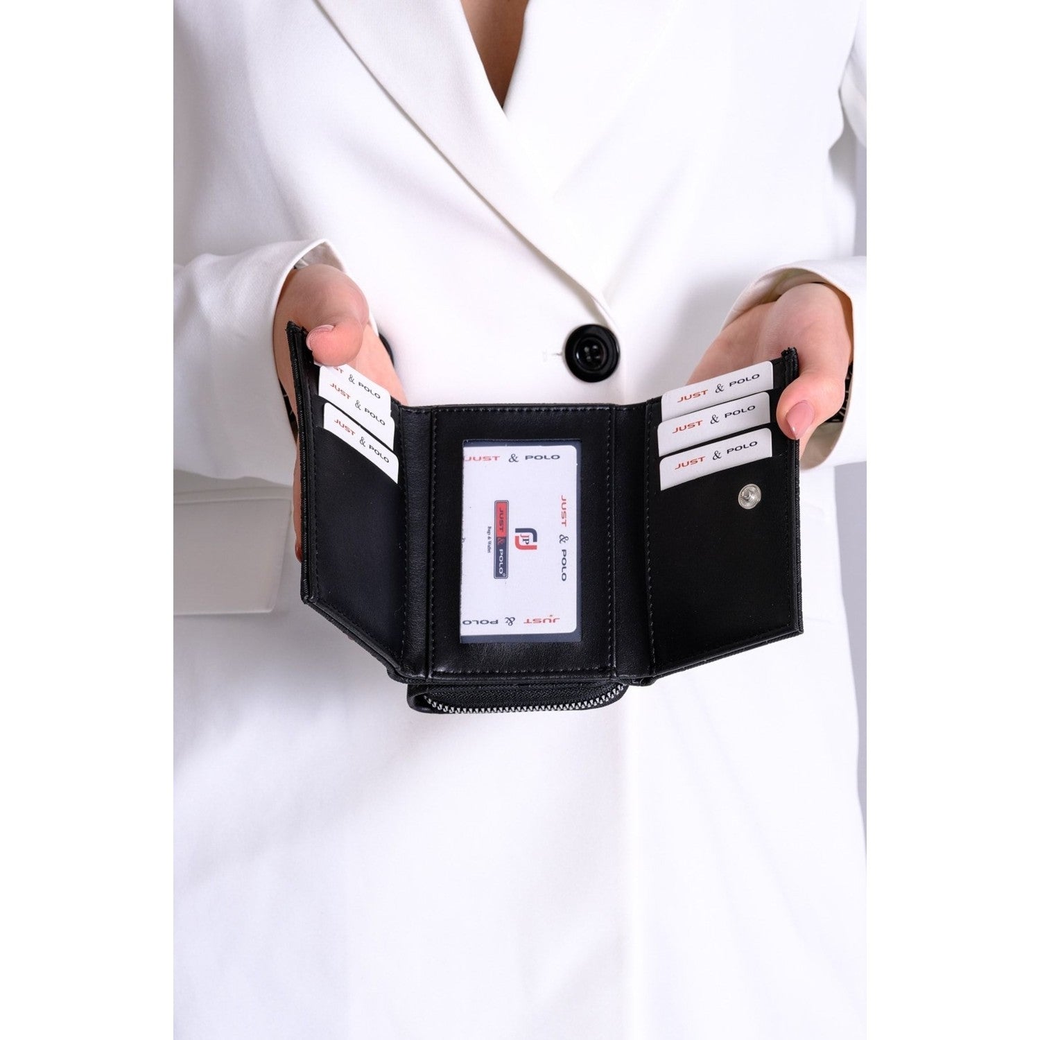 Just Polo Women's Wallet New Season Dimensions: 12 x 10 x 4 cm - MALLTURK