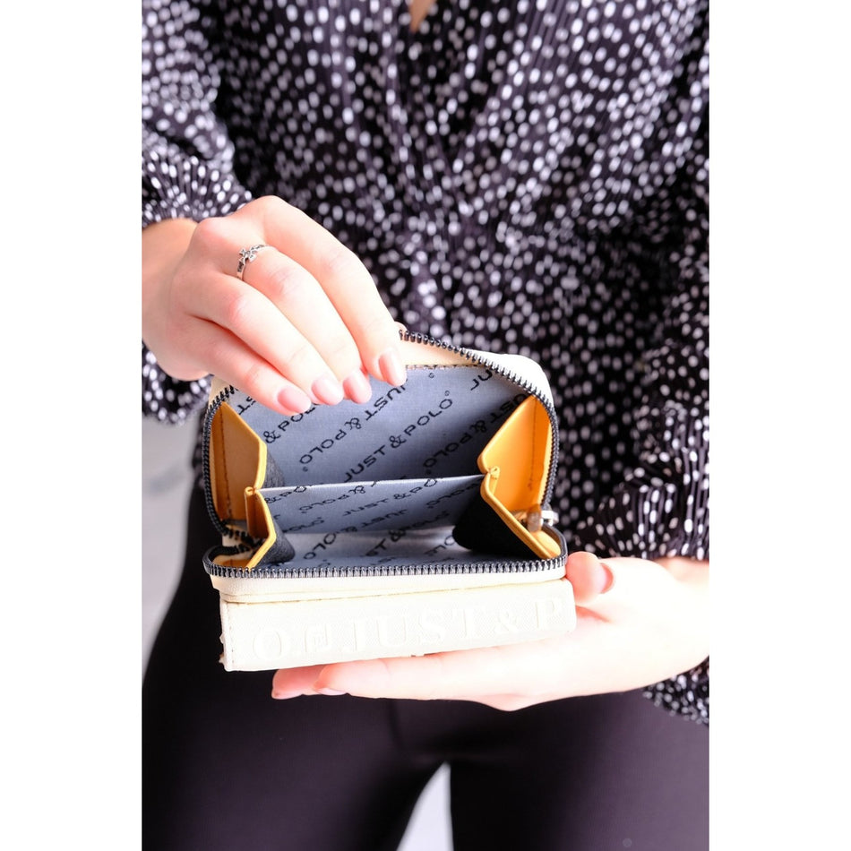 Just Polo Women's Wallet New Season Beige - Cream