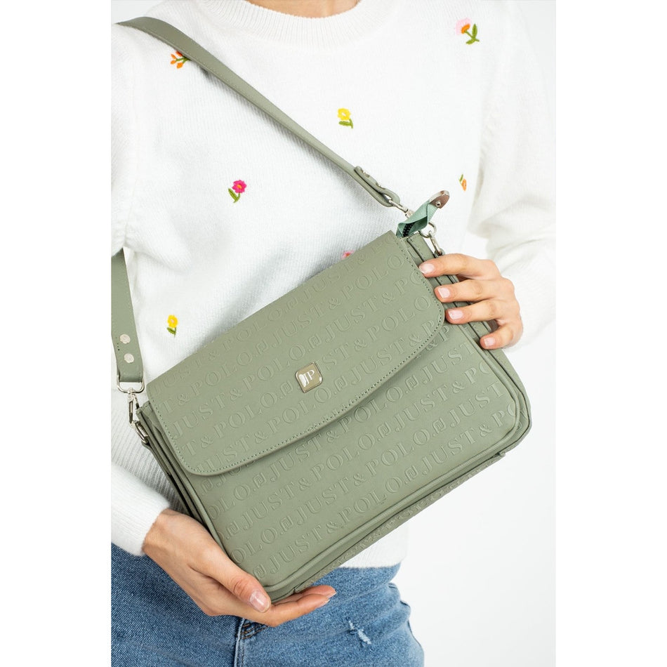 Just Polo New Season Women's Bag JPM4063 Green - MALLTURK