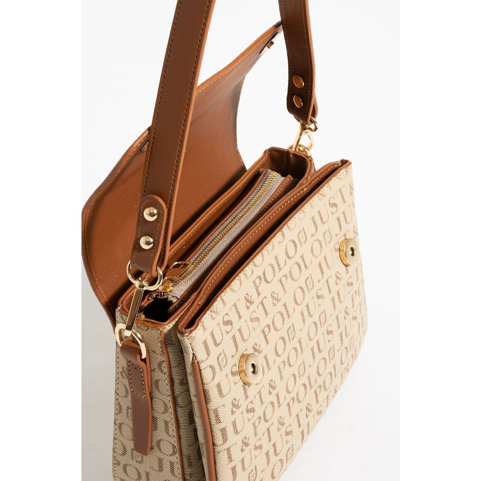 Just Polo Women's Shoulder Bag New Season Lacoste Fabric Women's Fashion Bag - MALLTURK
