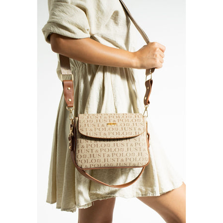 Just Polo Women's Shoulder Bag New Season Lacoste Fabric Women's Fashion Bag - MALLTURK