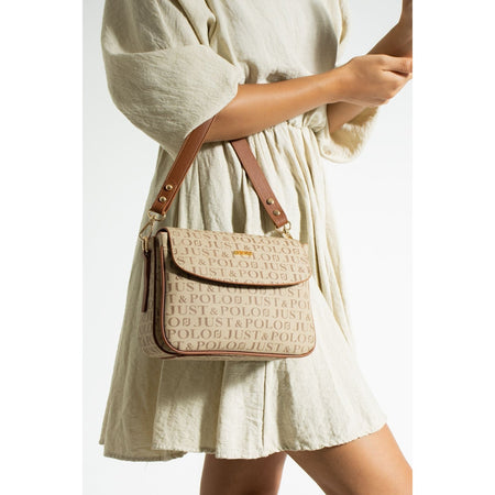 Just Polo Women's Shoulder Bag New Season Lacoste Fabric Women's Fashion Bag - MALLTURK