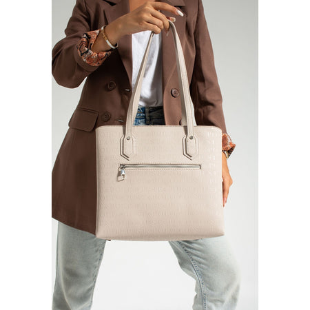 Just Polo Women's Shoulder Bag Stone 33 cm x 30 cm - MALLTURK