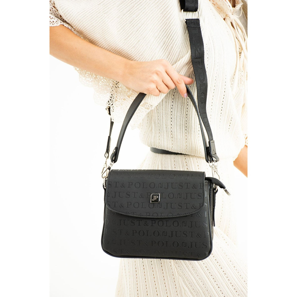 Just Polo New Season Women's Bag JPM40733 Black - MALLTURK