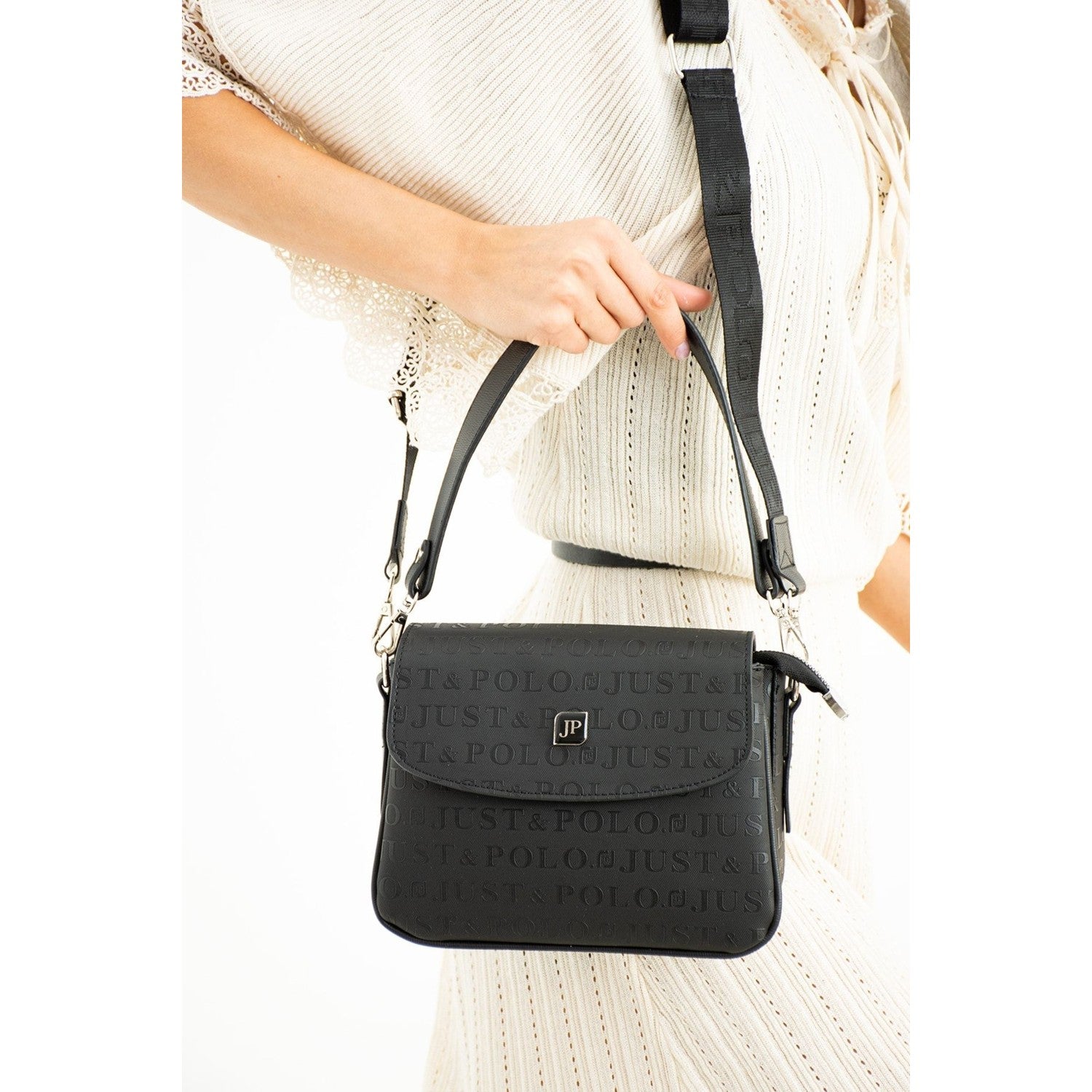 Just Polo New Season Women's Bag JPM40733 Black - MALLTURK
