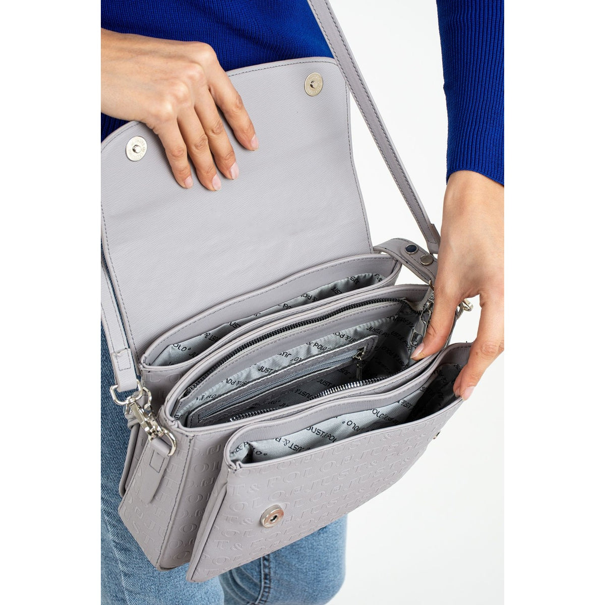 Just Polo Women's Shoulder and Crossbody Bag JP4063 - MALLTURK