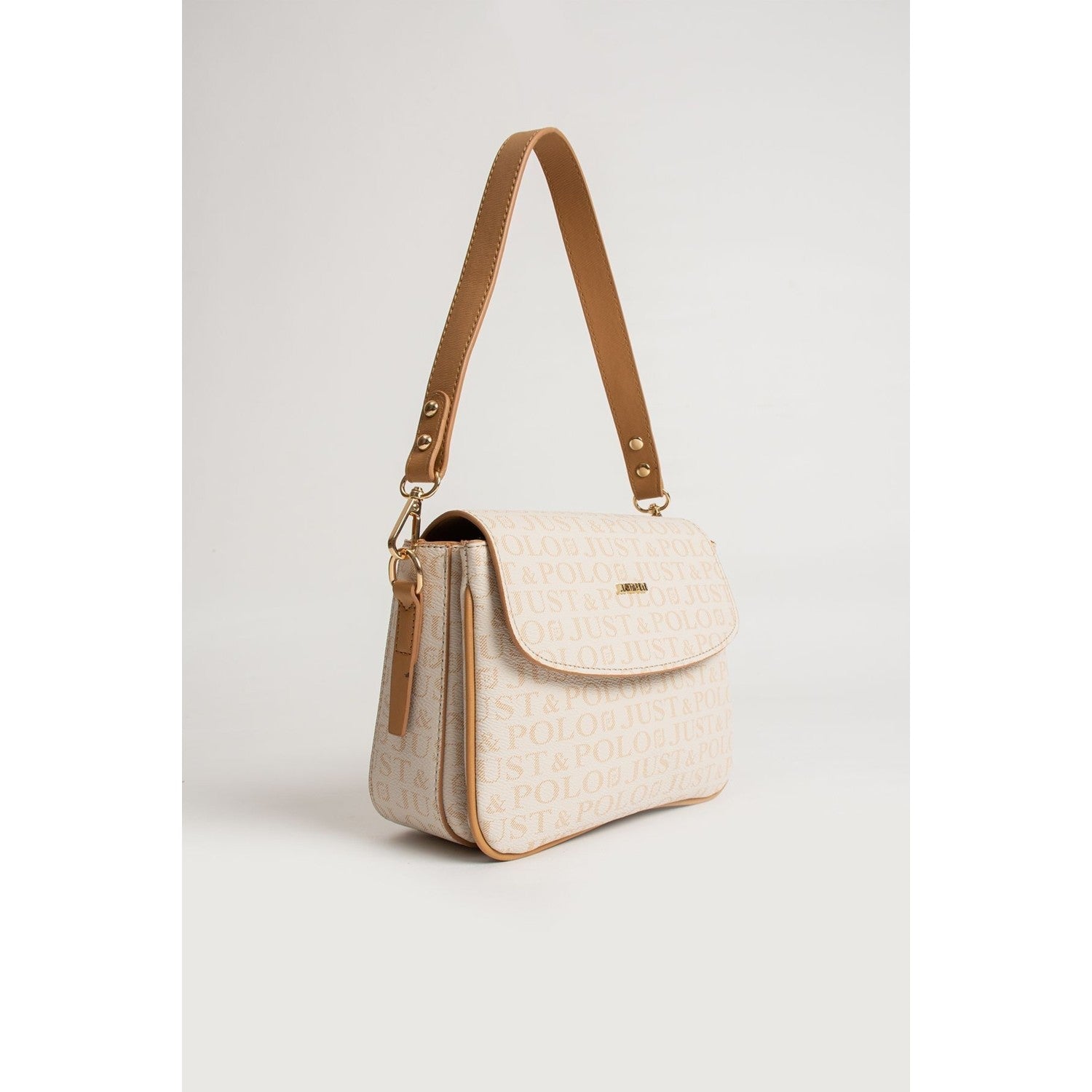 Just Polo Women's Shoulder Bag New Season Lacoste Fabric 2197 Women's Handbag - MALLTURK