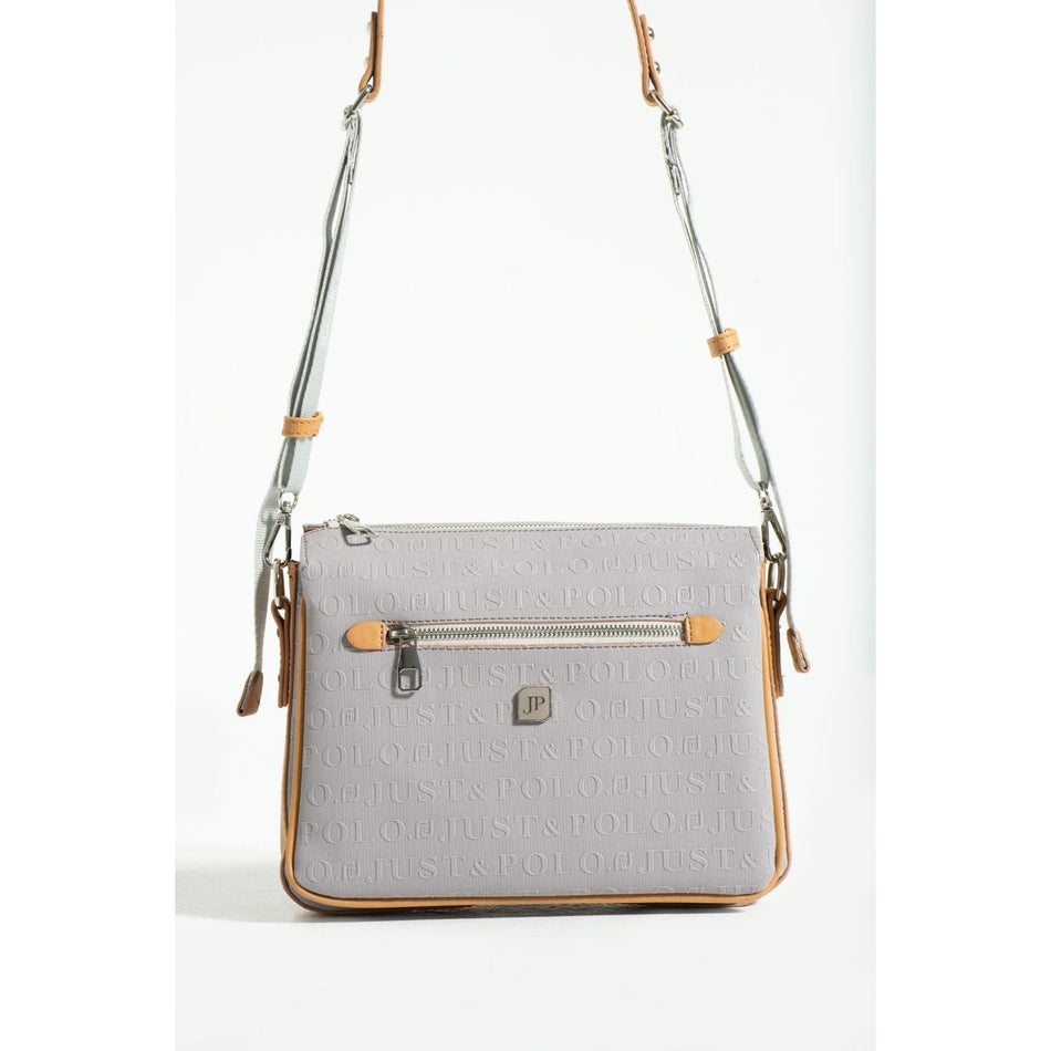 Just Polo Women's Shoulder Bag Embossed Fashion - MALLTURK