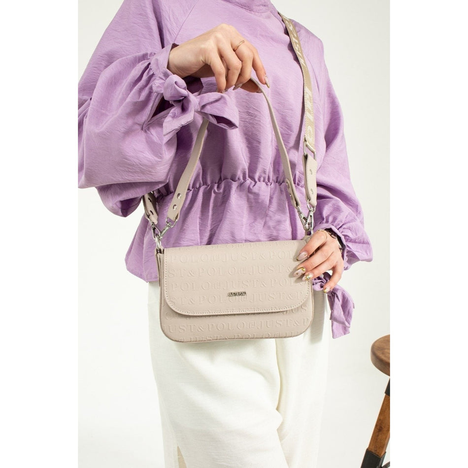 Just Polo Women's Shoulder Bag Stone Bag - MALLTURK
