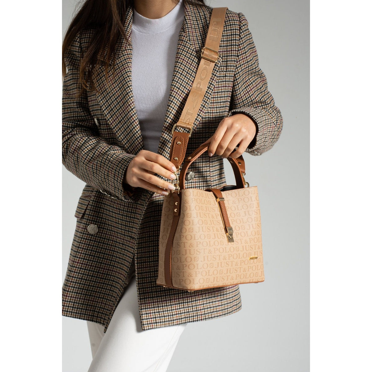 Just Polo Women's Hand and Shoulder Bag 2055 Fashion Accessory - MALLTURK