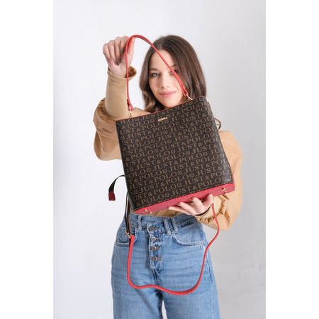 Just Polo Women's Printed 3-Compartment Messenger and Shoulder Bag 2117 Women's Bag - MALLTURK