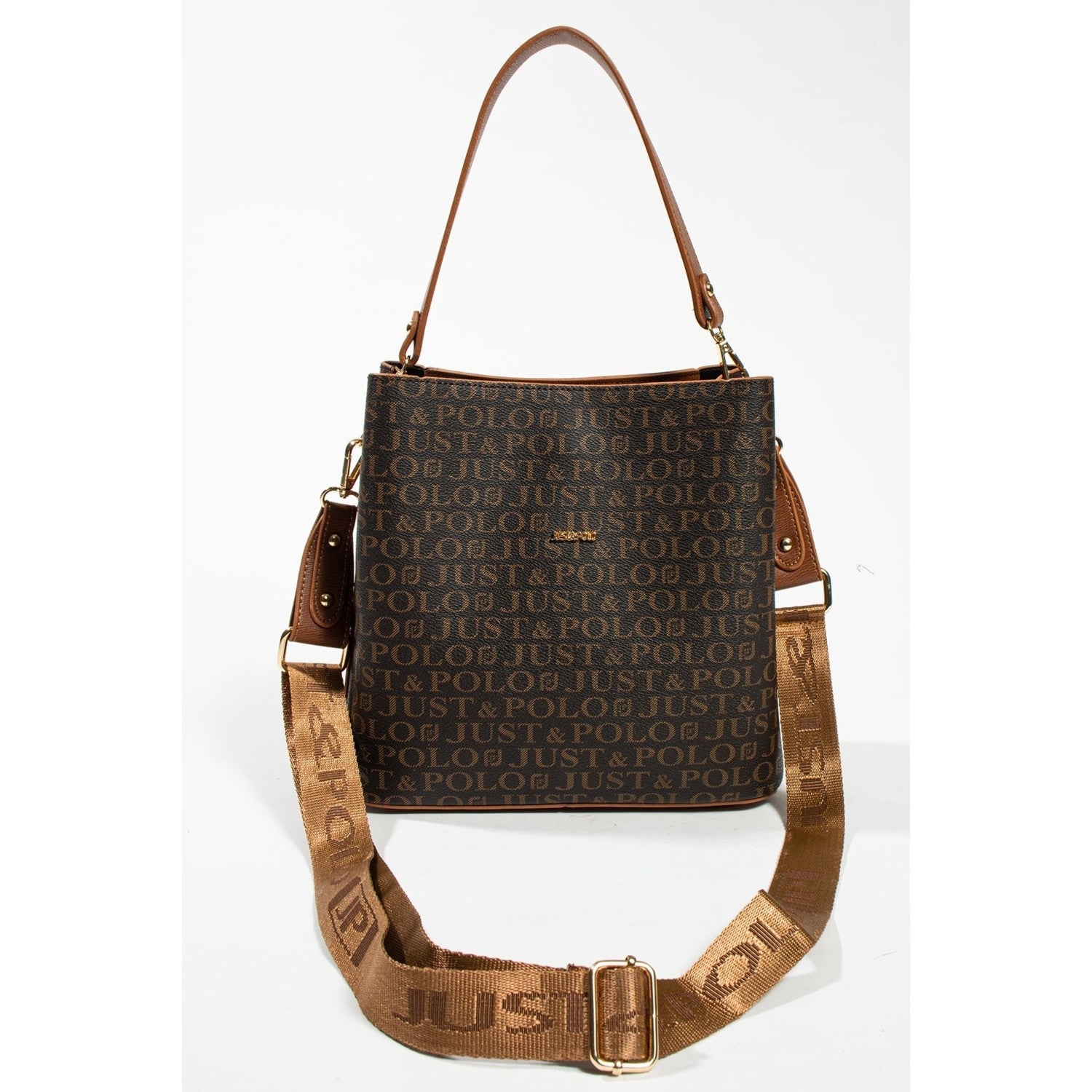Just Polo Women's Printed 3-Compartment Messenger and Shoulder Bag 2117 Fashion Bag - MALLTURK