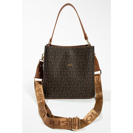 Just Polo Women's Printed 3-Compartment Messenger and Shoulder Bag 2117 Fashion Bag - MALLTURK