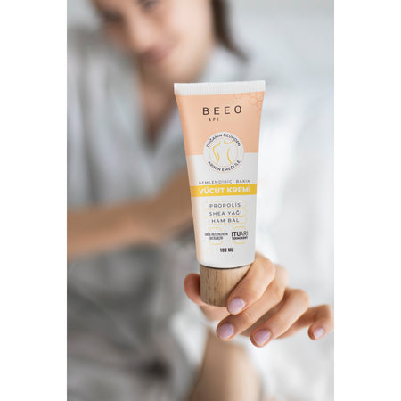 BEE'O Apicare Body Cream 100 ml Propolis and Shea Butter with Intensive Moisturizing - MALLTURK