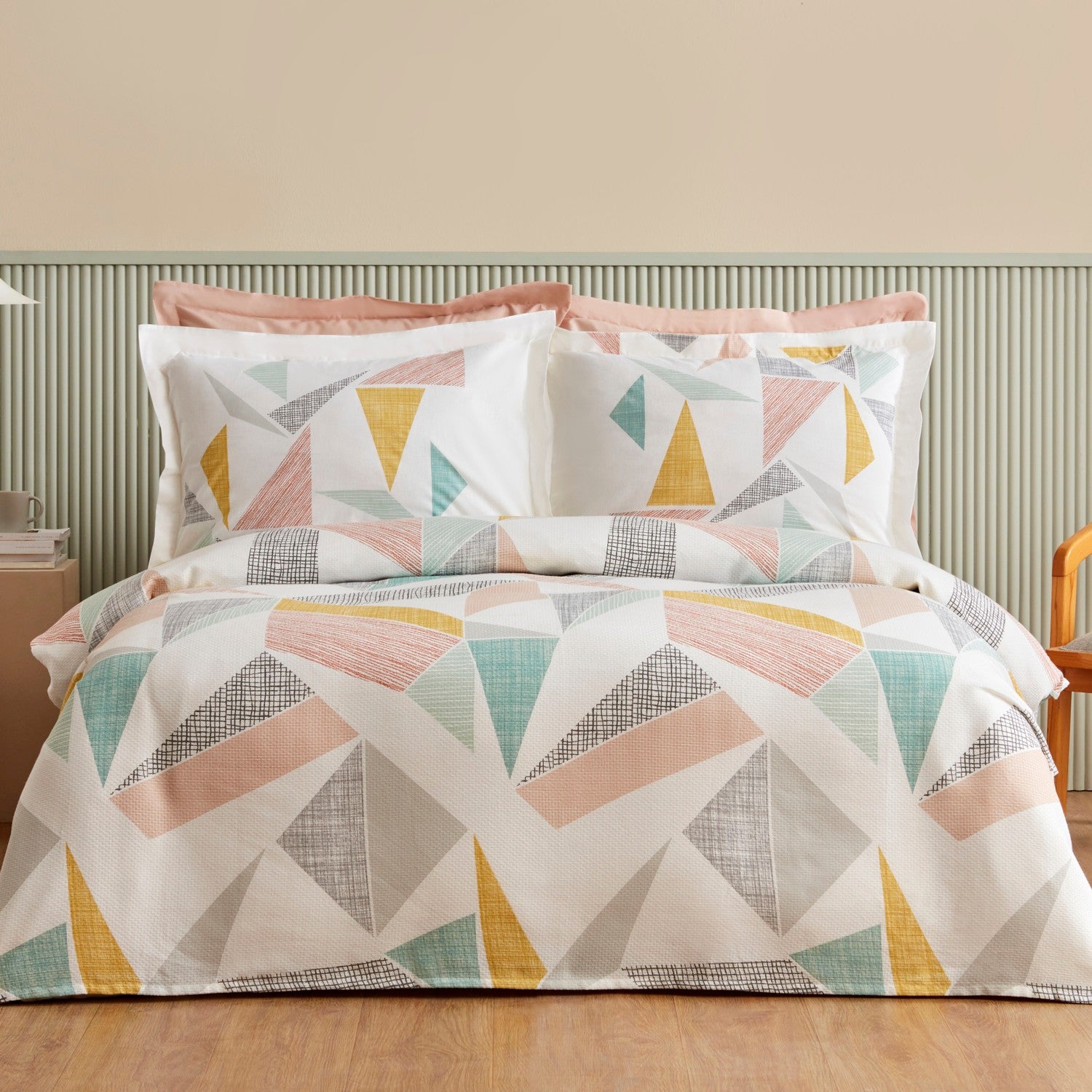 Karaca Home Lenny 100% Cotton Single Pique Set Multicolor - MALLTURK