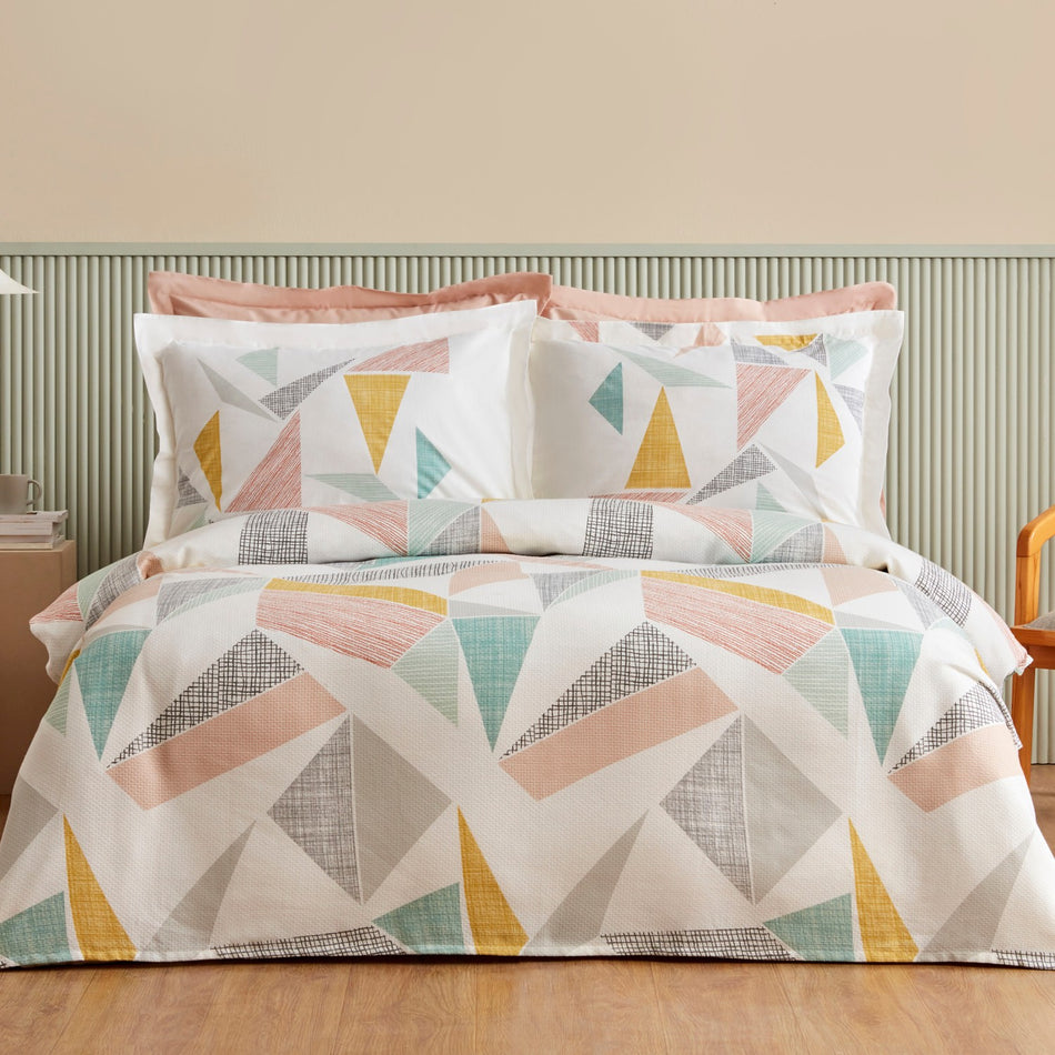 Karaca Home Lenny 100% Cotton Single Pique Set Multicolor - MALLTURK