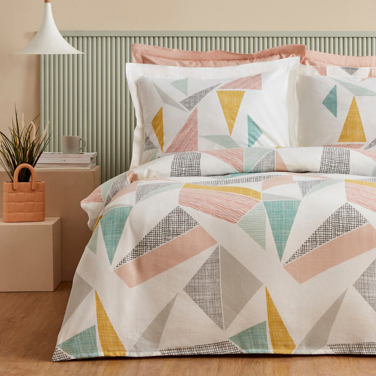 Karaca Home Lenny 100% Cotton Single Pique Set Multicolor - MALLTURK