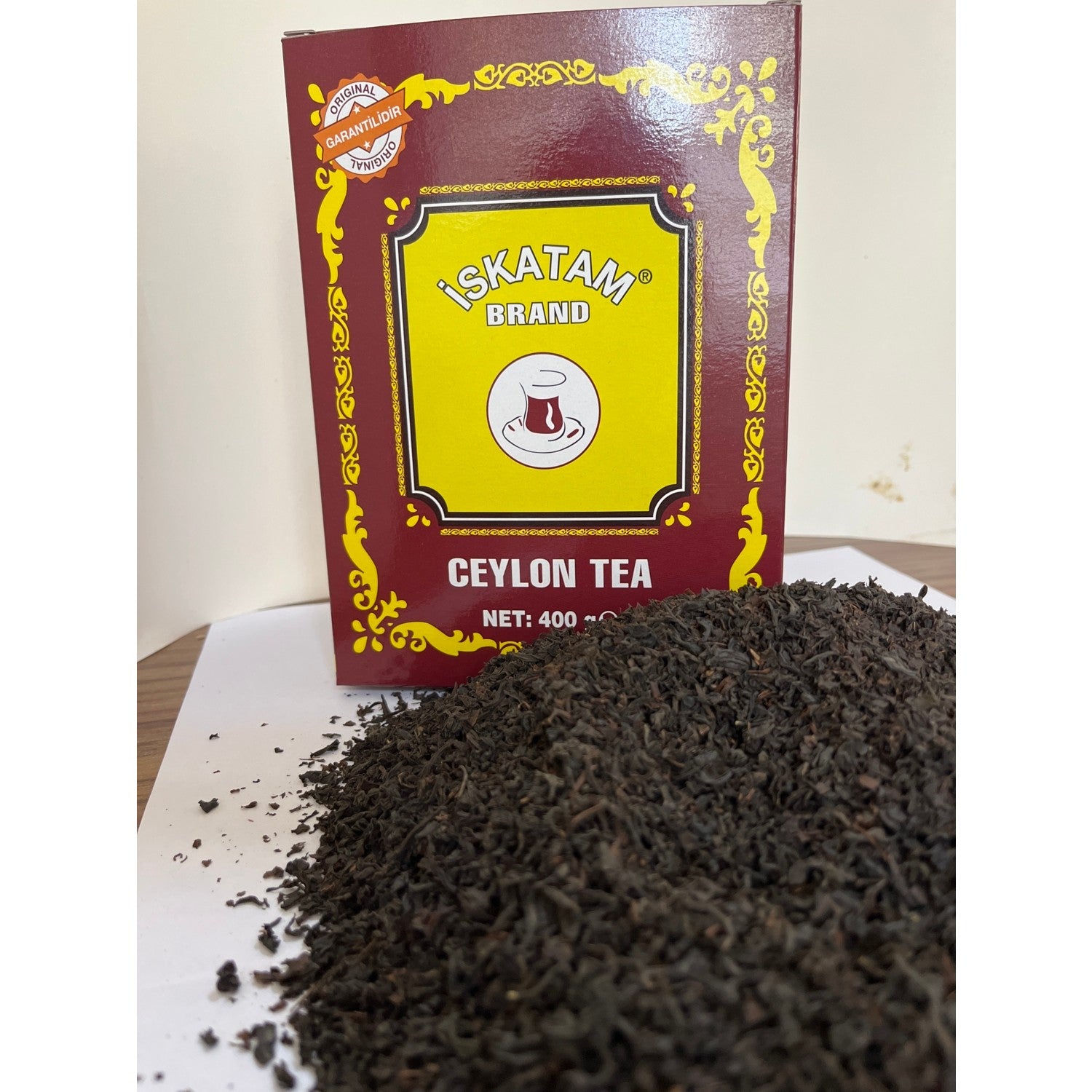 777 Iskatam Kutu Barut Kacak Seylan Ithal tea 400 g - MALLTURK