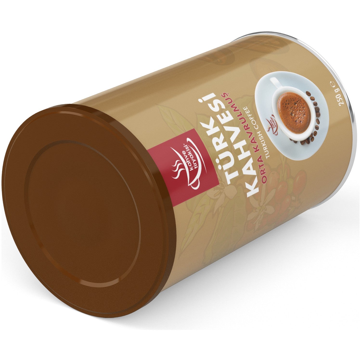 Coffee Addict Medium Roast Turkish Coffee 250 gr Tin - MALLTURK